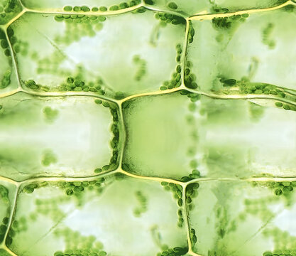 Chloroplast Movement and Distribution Under Light and Dark Conditions in Plant Cells