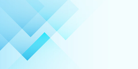 Fototapeta premium Blue sky square modern banner abstract