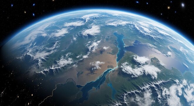 Planet earth from space