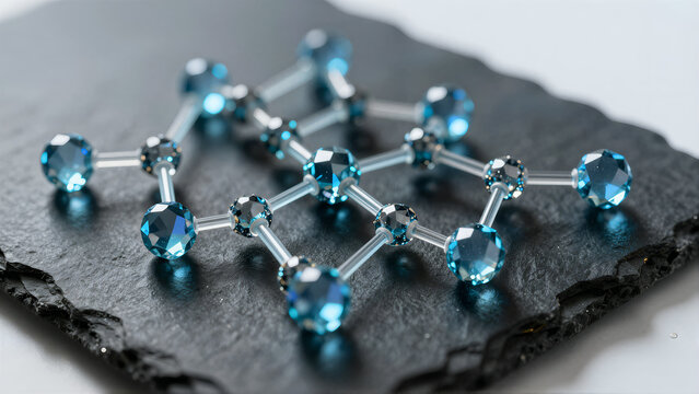 Crystalline Structure Representing Data Flow and Quantum Technology