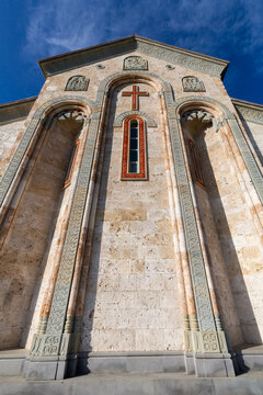 Bodbe Monastery is convent of Georgian Orthodox Church, near Sighnaghi, Georgia