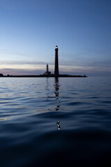 Le jolie phare dans la nuit © antoine