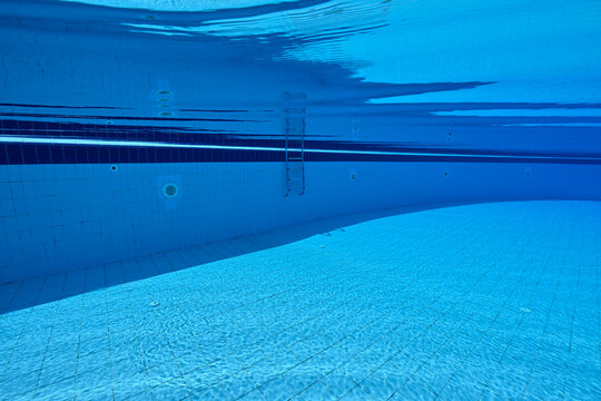swimming pool with water