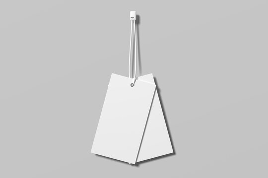 Label Tag Blank Mockup