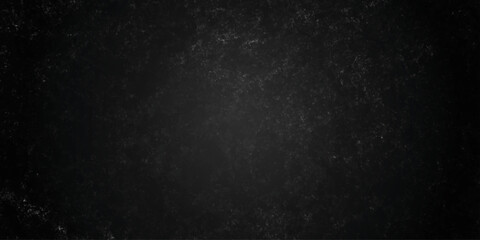 Dark texture chalk board and grunge black board background. Dark charcoal grunge wall texture background. Dark black rough grunge surface with smoke edge. © MDFAIMIDULISLAM