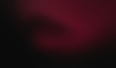 Abstract dark aesthetic aura gradient background with deep burgundy red crimson glow and vintage grainy noise texture © Mohammed