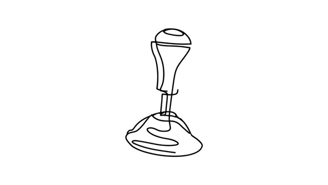 Video game controller illustration on white background.