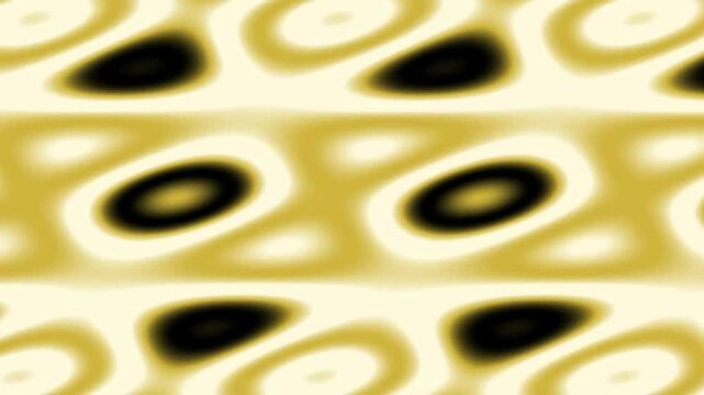 Golden liquid ripples flowing in a hypnotic abstract pattern