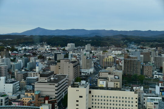 岩手県 盛岡市の盛岡地域交流センター～マリオス展望室