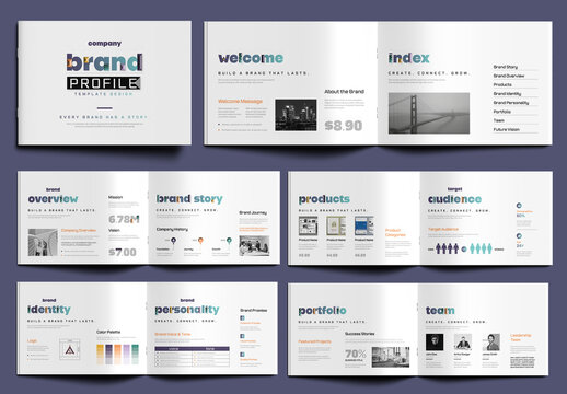 Brand Profile Company Brochure Design