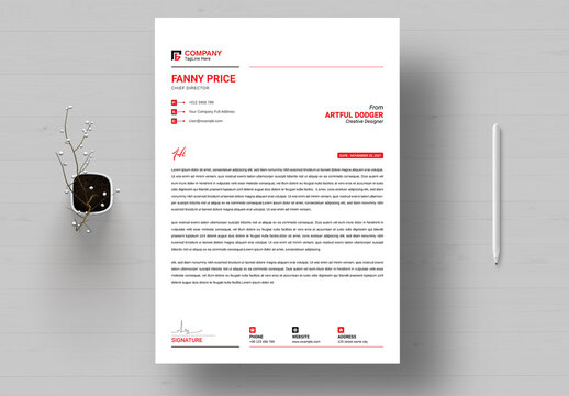 Letter Head Desing