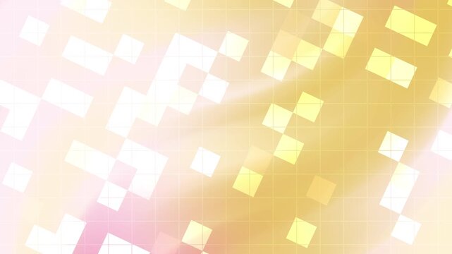 Vibrant geometric light patterns create a dynamic abstract background with soft gradients and pixelated shapes for creative projects.