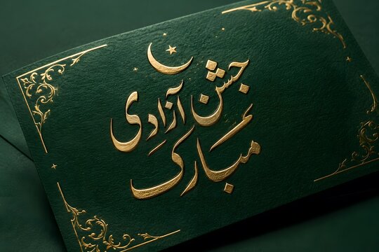 Celebrating Pakistan independence day 14 august

