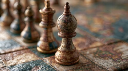 Fototapeta premium Investigate the impact of geopolitical risks on investment returns. 