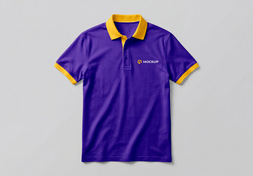Polo T-Shirt Mockup Template