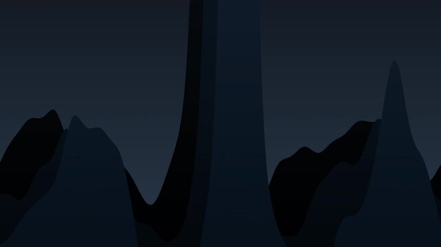 Rogue Wave Formation: An oceanic simulation of intersecting wave energies culminating in a sudden, towering freak wave