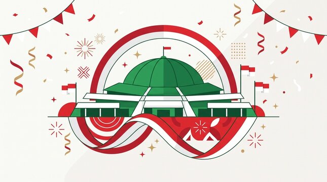 Indonesian House of Representatives illustration 