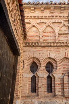 Ruins of a Mudejar building in Tordesillas, Valladolid, Castile and Le&oacute;n, Spain