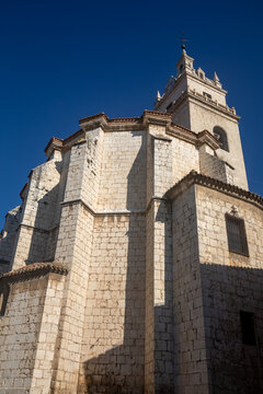Church of Santa Mar&iacute;a la Mayor in Tordesillas, Valladolid, Castile and Le&oacute;n, Spain