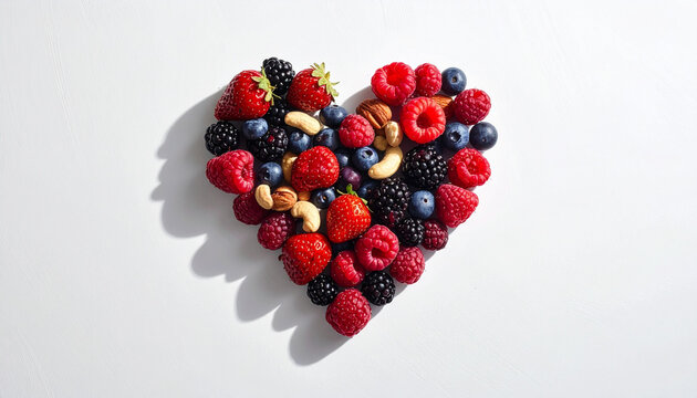 Heart Shaped Berry Arrangement