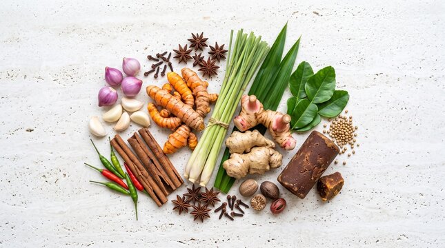 Fresh spring onion and garlic with spring flowers, green vegetable ingredients for healthy cooking, organic cuisine, vegetarian meal preparation with natural herbs and fresh salad elements