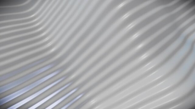 Calm luxury titanium liquid waves shimmer in an infinite loop background.