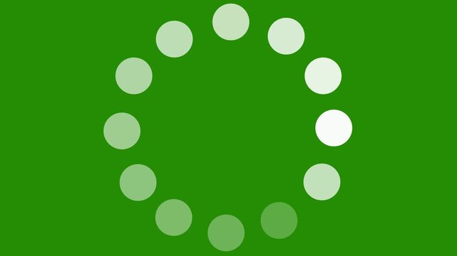 Seamless Buffering Indicator with Transparent Ready Design for Video Editing, Streaming, User Interface, Apps, Broadcast, and Motion Graphic