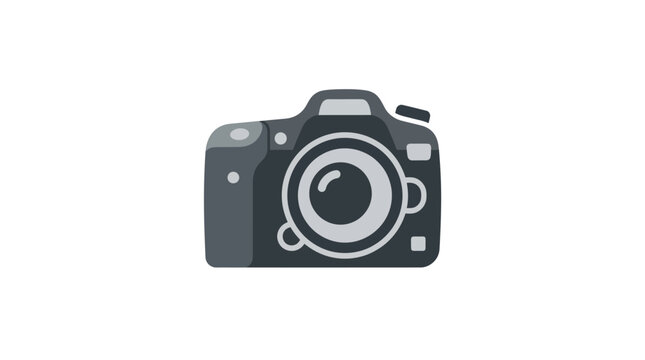 DSLR Camera Vector Illustration