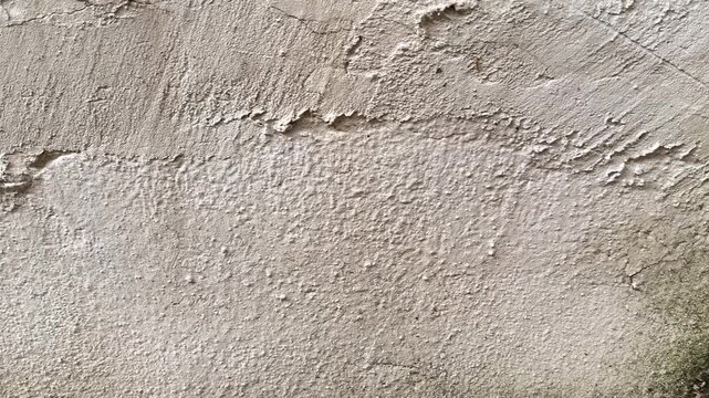 Peeling wall texture with mold