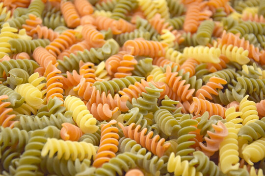 Background image of colorful spiral paste