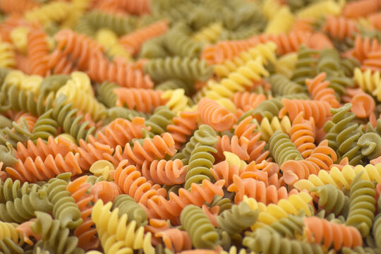 Background image of colorful spiral paste