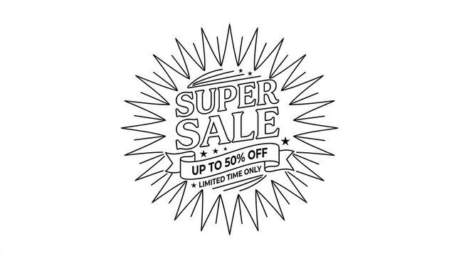 Super sale up to 50% off limited time offer