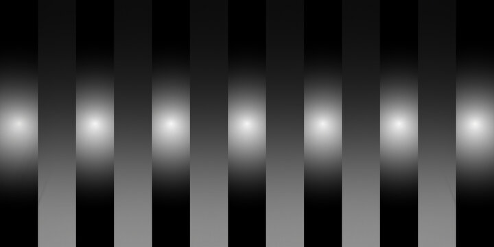 Monochrome abstract background with vertical bars and light gradients