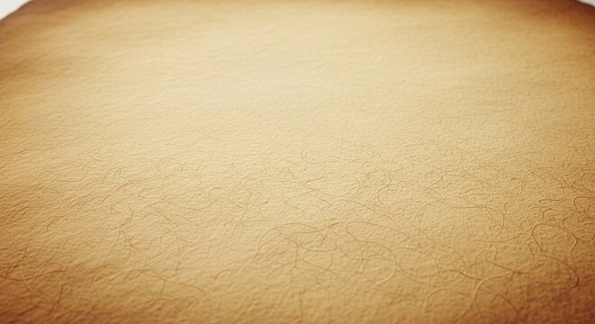 Soft beige paper texture background for design. Neutral minimalist craft surface with warm natural lighting.