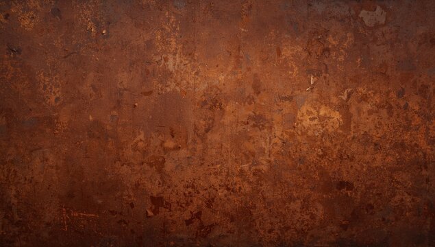 Textured Rust Surface with Warm Earthy Tones and Subtle Imperfections