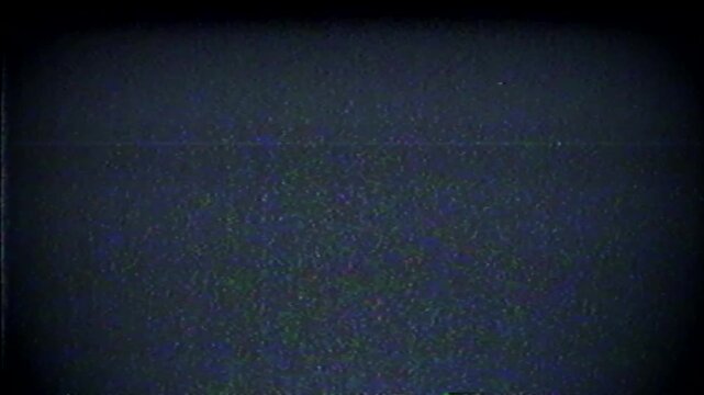 No signal with some moderate interference noise VHS overlay for retro screen footage