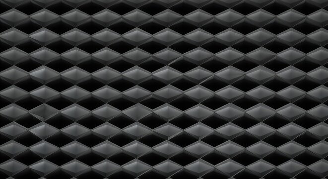 Abstract background showing endless geometric shapes repeating in a monochrome pattern creating a hypnotic visual rhythm ,monochrome ,infinite ,symmetry