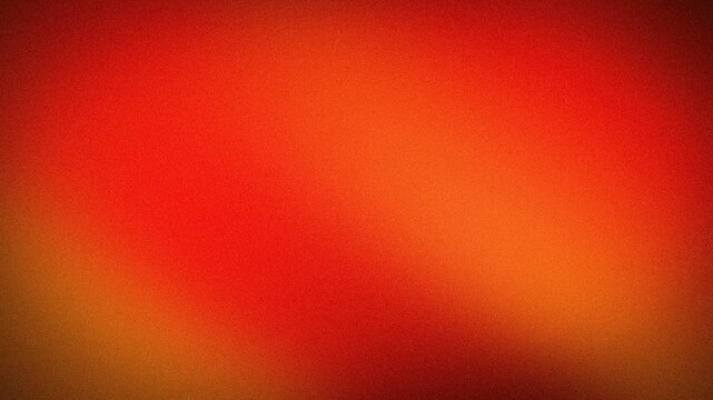 Abstract red orange and brown grainy tech gradient background 4K wallpaper blur grunge banner template