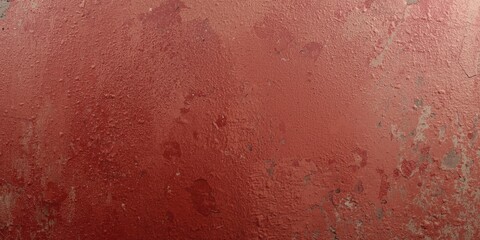 Fototapeta premium Textured Red Wall Surface with Distressed Details