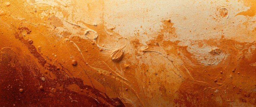 Mars Landscape Texture with Earthy Tones and Abstract Patterns