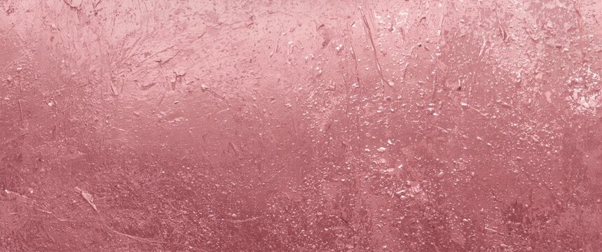 Textured Rose Gold Background with Subtle Reflective Surface