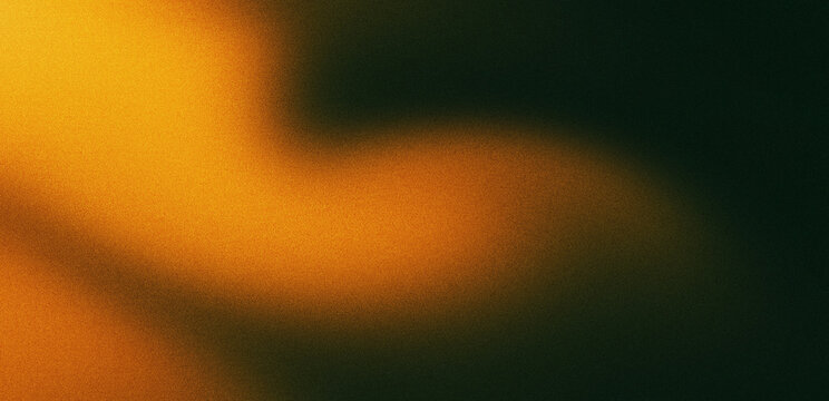 Abstract noisy orange brassy brown background, grainy textured color gradient, wide poster banner header backdrop design
