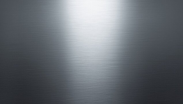 Brushed metal texture with subtle light reflections