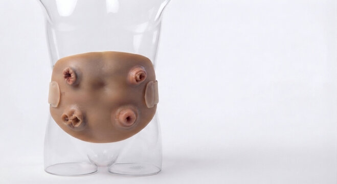Wearable Stoma Simulator for Ostomy Care Training with Copy Space