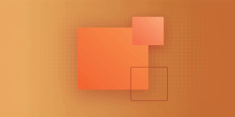 Abstract 3D Square Geometric Background with Modern Vector Shapes, Digital Technology Design Template and Creative Business Banner Illustration with B © RazuAhmed