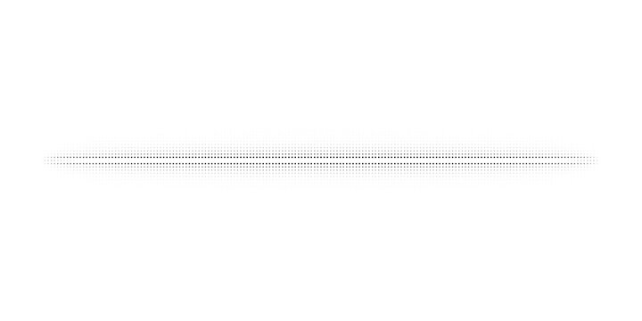 Halftone horizontal line divider dot gradient pattern