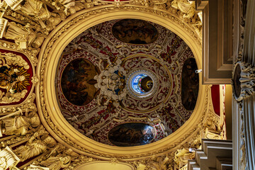 Interior of the Basilica of the Mother of God in Poznań, Poland. © Bernhard