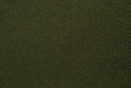 Olive green fabric texture as background	