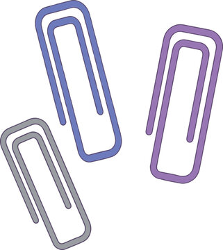 illustration of office supplies at work