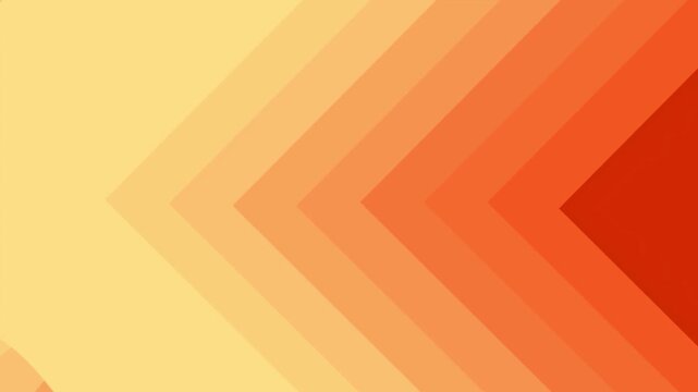 Abstract Wavy Orange and Yellow Geometric Pattern Background